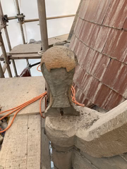 Damaged Finial
